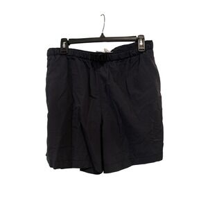 Columbia Sportswear Mens Hiking Shorts Black Nylon‎ Elastic Waist Belt Large
